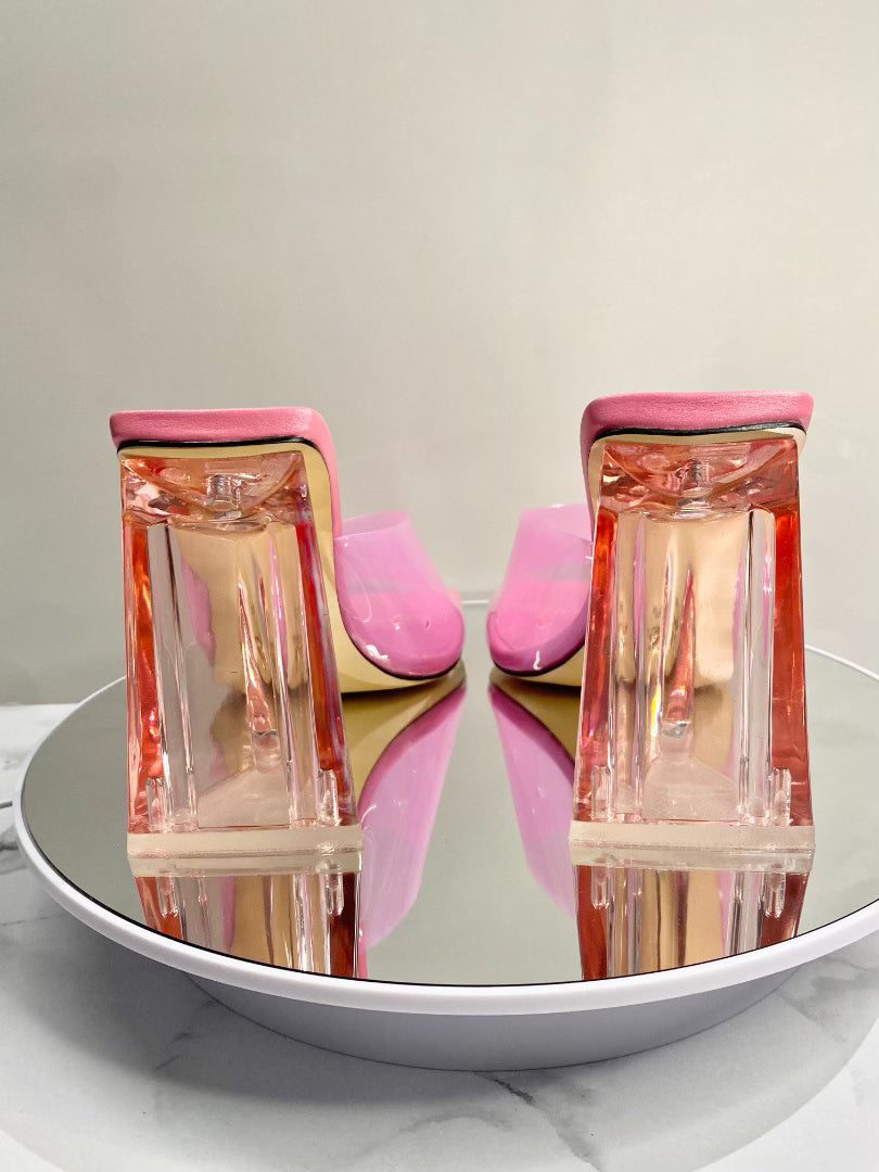 Pink Jelly Mules